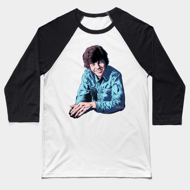 Tony Joe White - An illustration by Paul Cemmick Baseball T-Shirt by PLAYDIGITAL2020